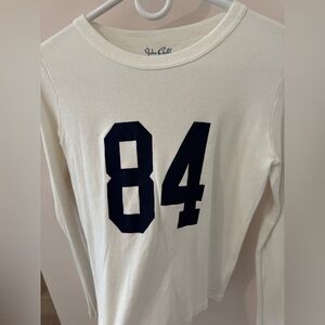 Brandy Melville Cream Long Sleeve Top